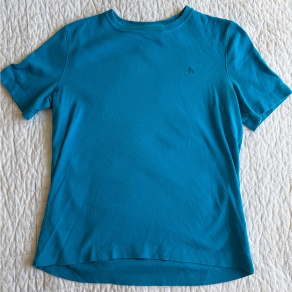 Ralph Lauren Vibrant Blue Women’s Tee - Picture 1 of 4